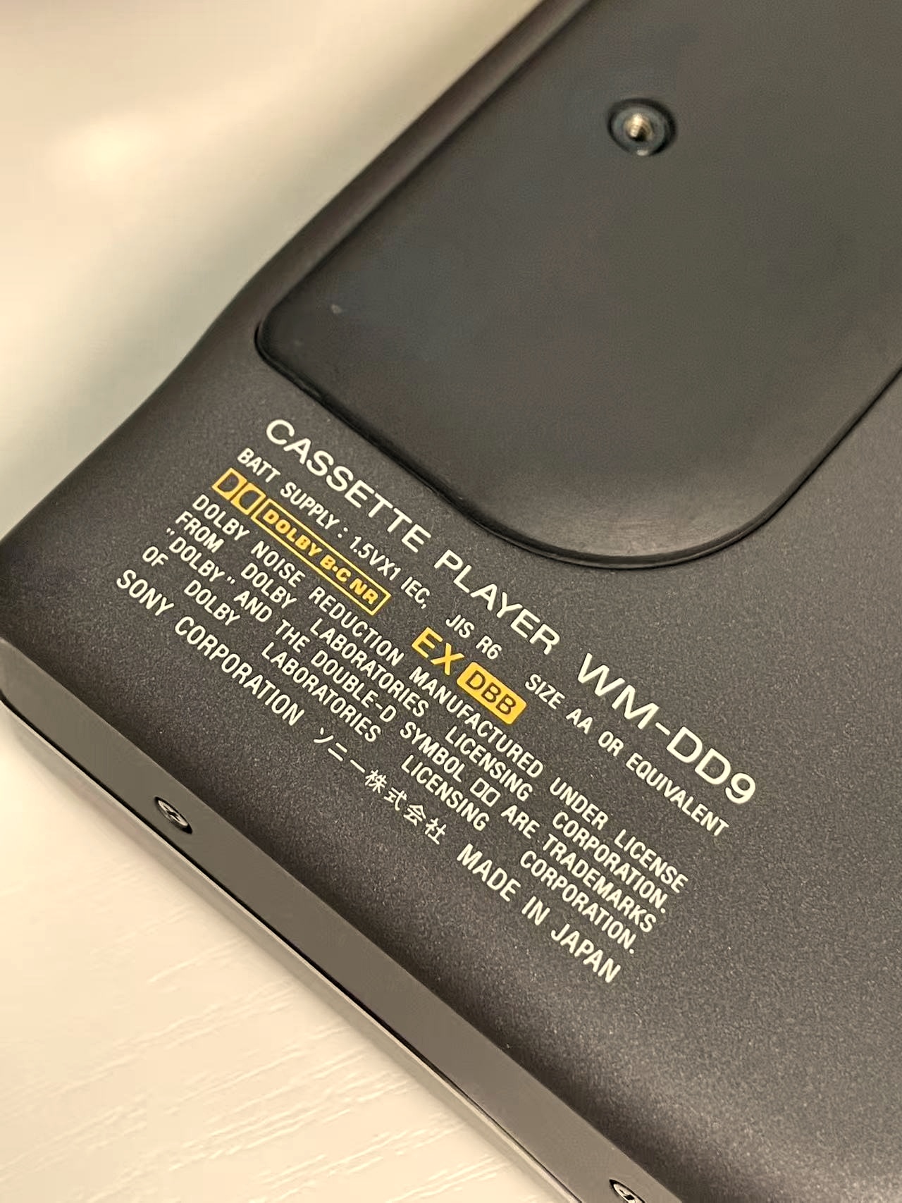 WM-D6C テープメカ